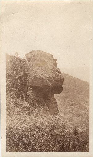Pulpit Rock at Carter 1923 – Credit: Jack Orrok Album